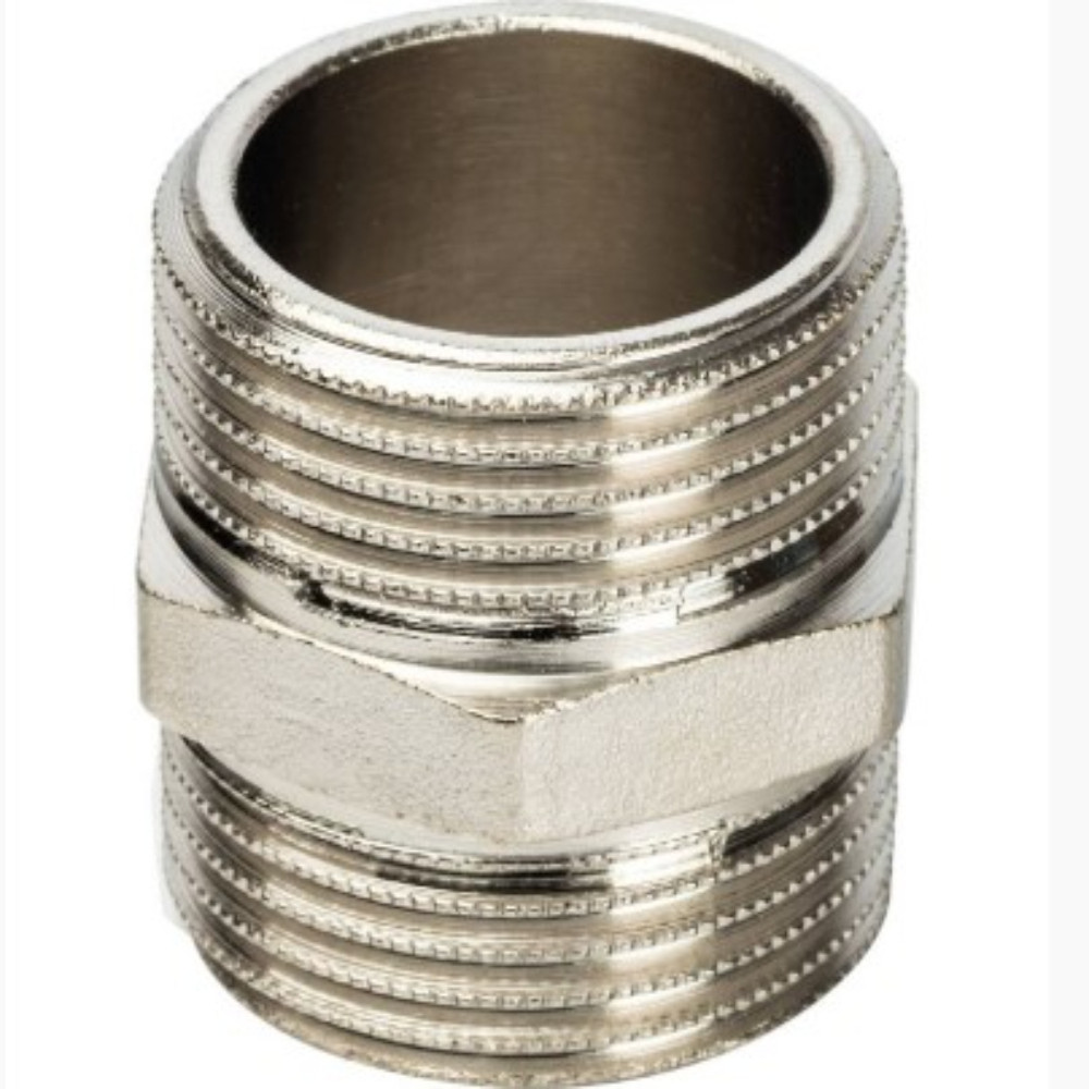 Ниппель STOUT HH никелированный 1" SFT-0004-000011