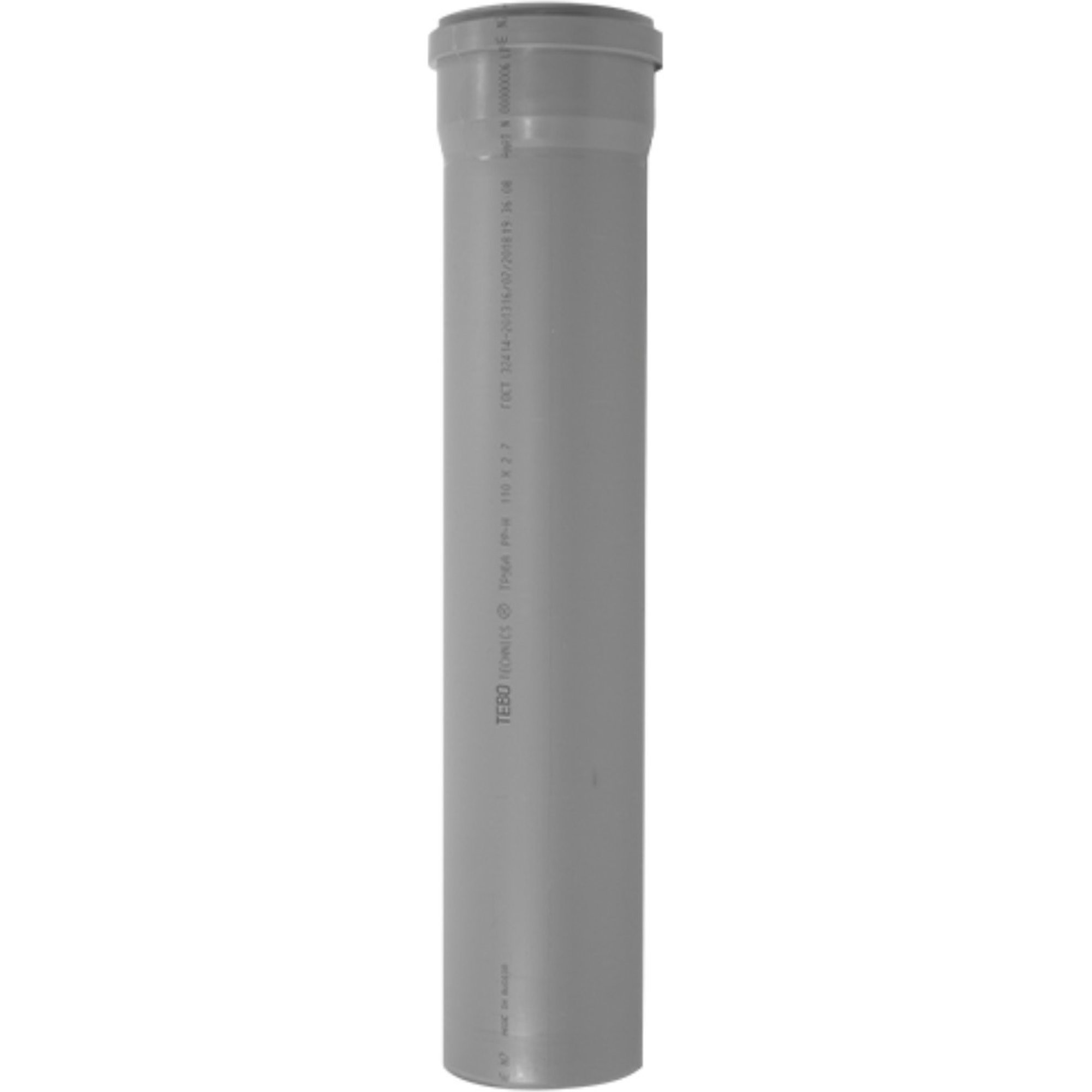 Труба TEBO канализационная 32x500 для внут. канал. сер. арт. 013010103 (1/50)