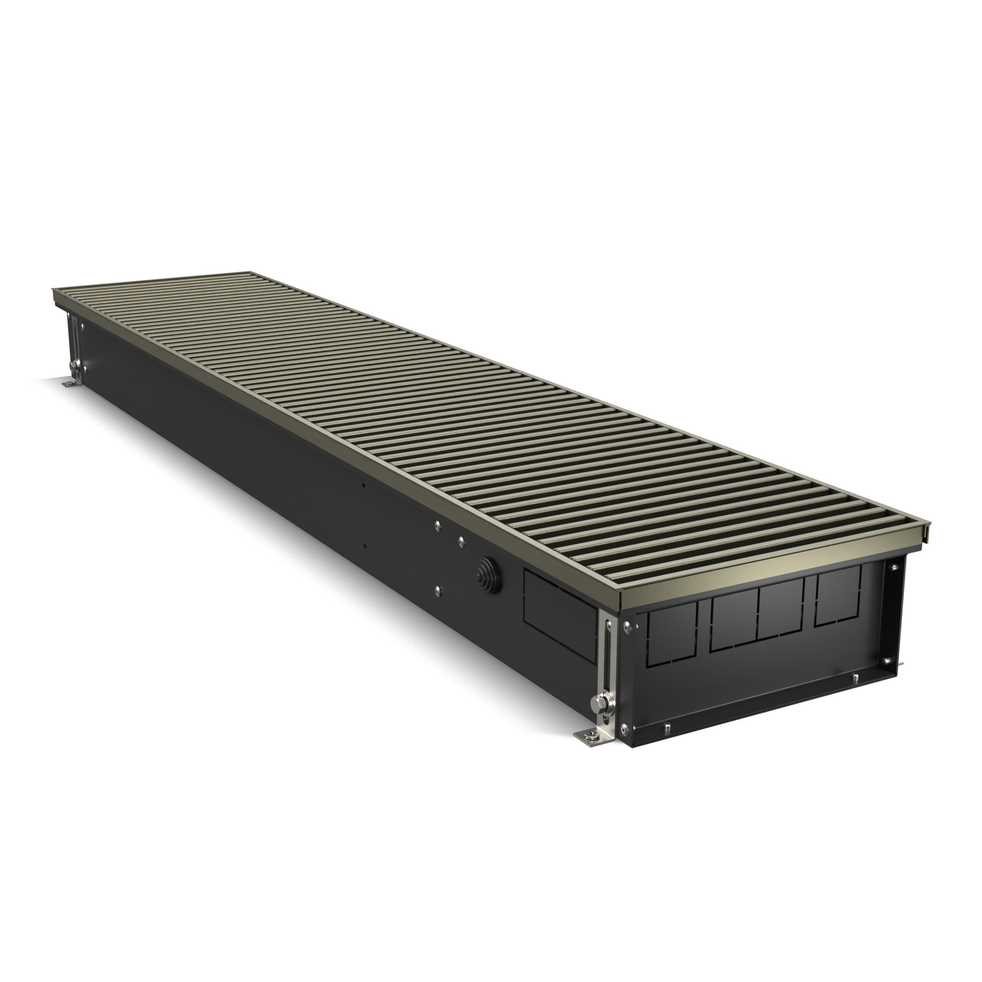Конвектор внутрипольный Royal Thermo ATRIUM TURBO-110/250/2900-DG-U-DB