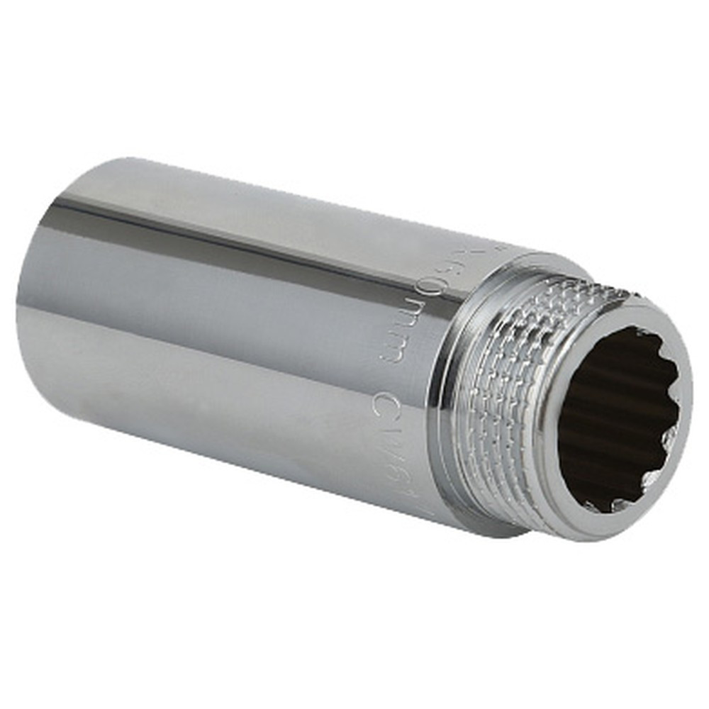 Удлинитель Gappo ВР-НР хромированный 3/4" x 40 мм
