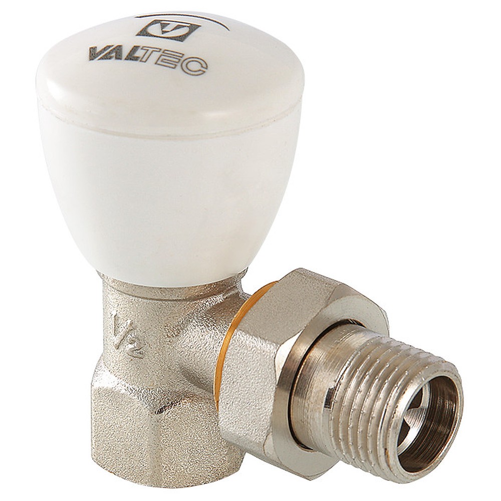 Клапан ручной угловой 1/2" (Valtec VT.007)
