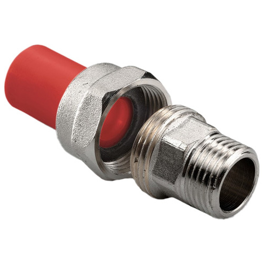 Муфта AntiFire комбинированная разъемная ПП D40-1 1/2"НР